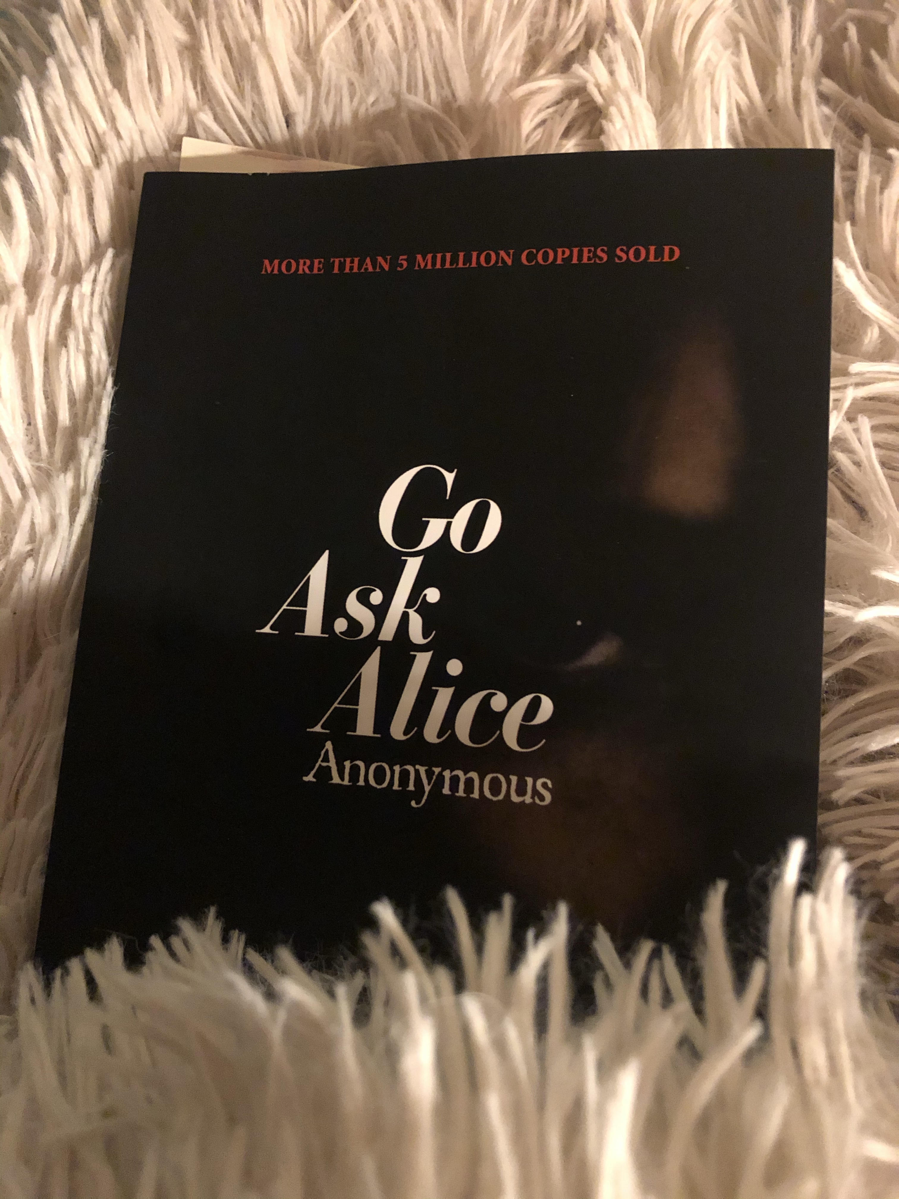 Go Ask Alice By Anonymous – Anonymous Diaries Series, Trade Paperback, 2006 Simon Pulse
